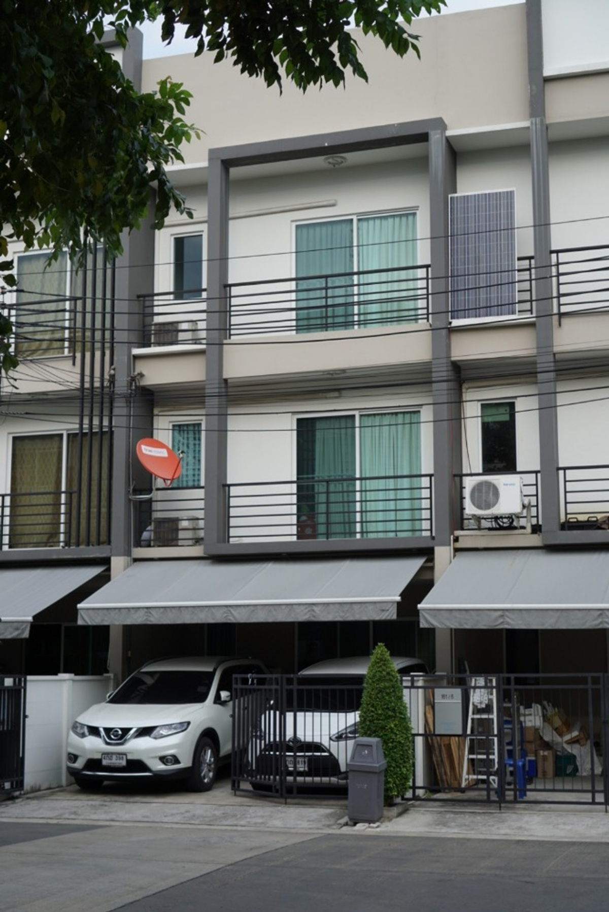 For RentTownhomeOnnut, Udomsuk : 3-layer townhome, good location, beautiful decoration, rental On Nut-Suk Mawit, near Makro Food Service On Nut, only 1.2 km.