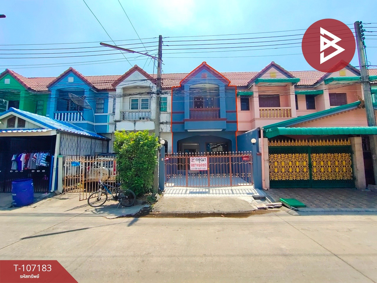 For SaleTownhomePathum Thani,Rangsit, Thammasat : Townhouse for sale Sarinya Rangsit Village-Khlong 2 Pathum Thani