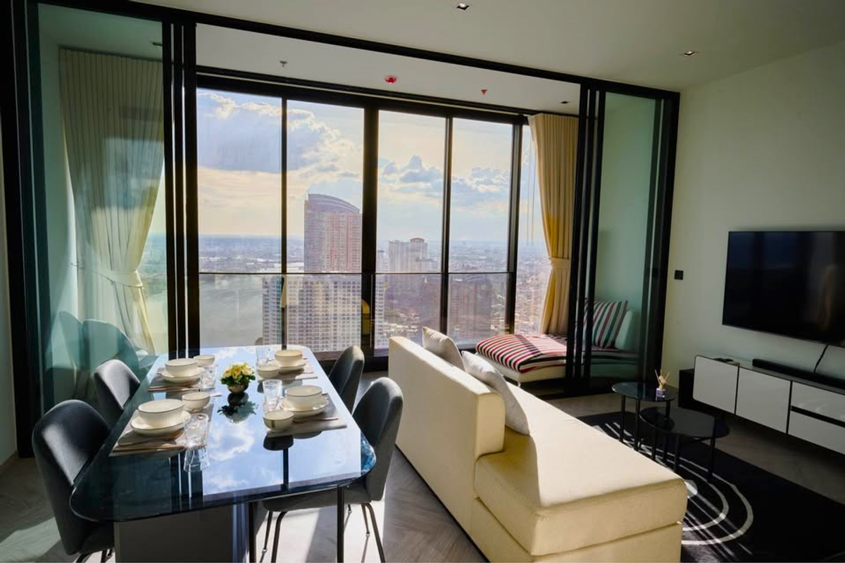 For RentCondoWongwianyai, Charoennakor : & quot; Chapter Charoennakorn Riverside 🌅 - Elegant Riverfront Living Near Iconsiam with Stunning Views & Quot;