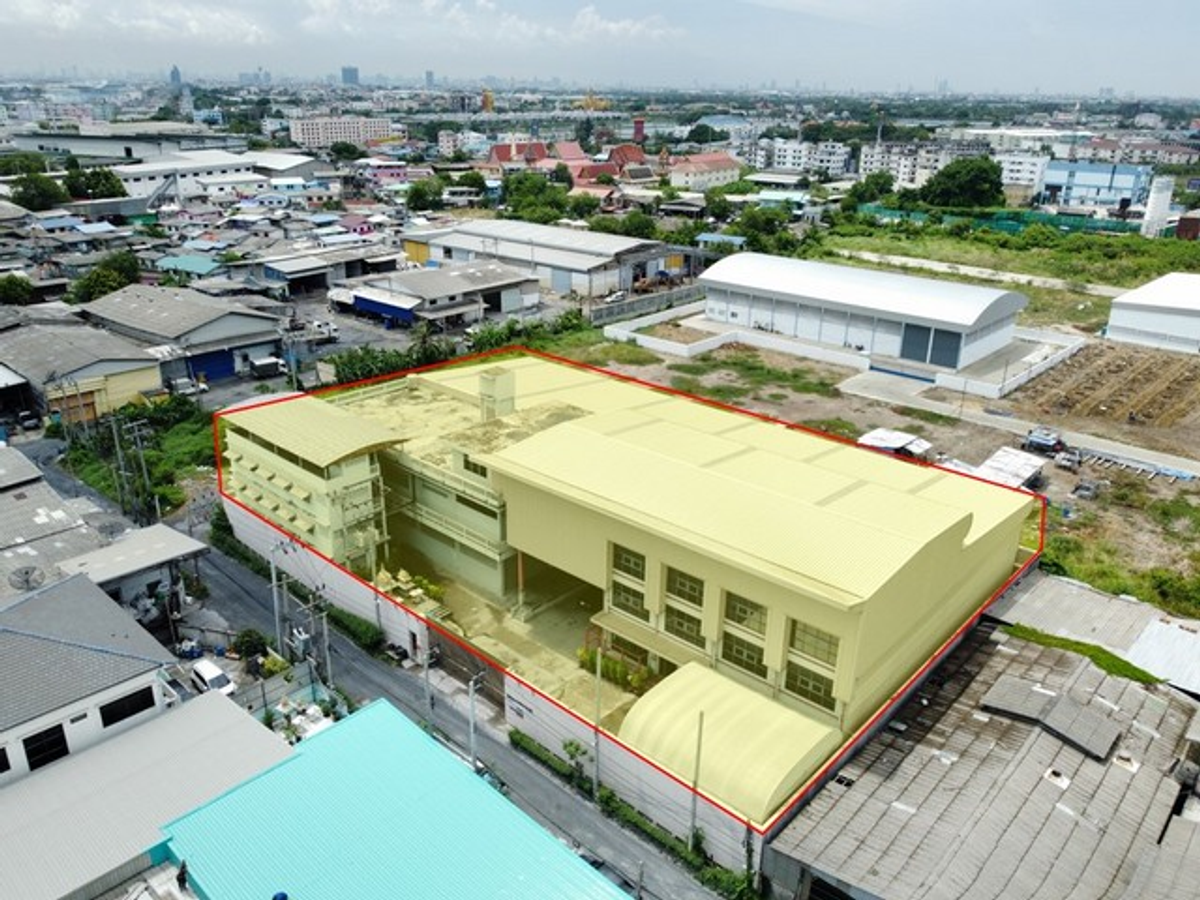 For SaleFactorySamut Prakan,Samrong : Sell ​​Bang Pu factory with a 688 sqm., 2,500 sqm. Lower than the appraised price of the building building.