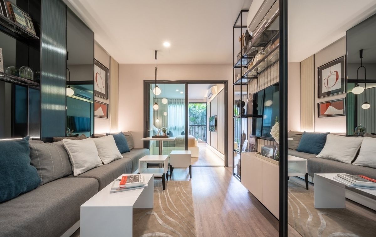 For SaleCondoOnnut, Udomsuk : 💙 Blue Sukhumvit89 - 1BED PLUS 35 sq.m. Buy at the project 📲 𝟎𝟔𝟒 -𝟕𝟗𝟒𝟒𝟐𝟔𝟑 (Khun Nam)