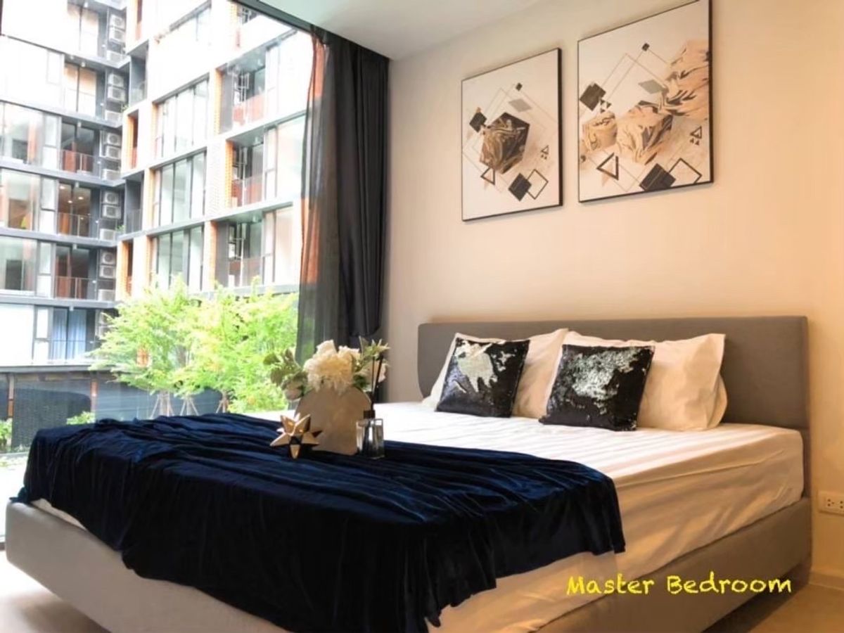 For RentCondoSukhumvit, Asoke, Thonglor : 🔥For urgent rent🔥 Condo Quintara Treehaus Sukhumvit42, Type 2, interior size 46 sq m., 2nd floor, near BTS Ekkamai