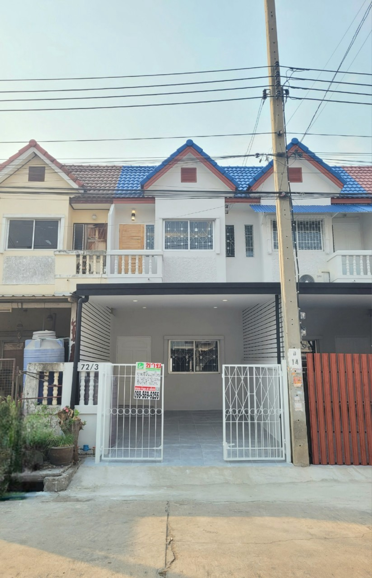 For SaleTownhomeNonthaburi, Bang Yai, Bangbuathong : The house is ready, 20.8 sq.w., Ban Kluai-Sai Noi Road.