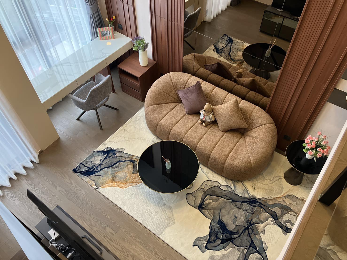 For RentCondoSiam Paragon ,Chulalongkorn,Samyan : New room, red label, Park Origin Chula on Rama IV Road & Quot; Luxury Design for Living & Quot; The decoration room is very beautiful. Interested