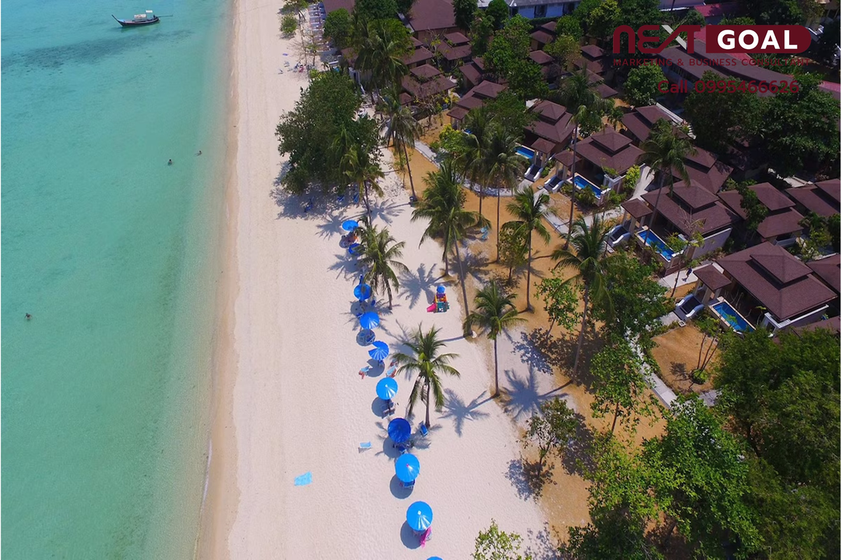 For SaleHotel&Apartment BusinessKrabi : 🏝️ Announcing the sale of luxury resorts by the sea, Koh Ngai, Krabi Province