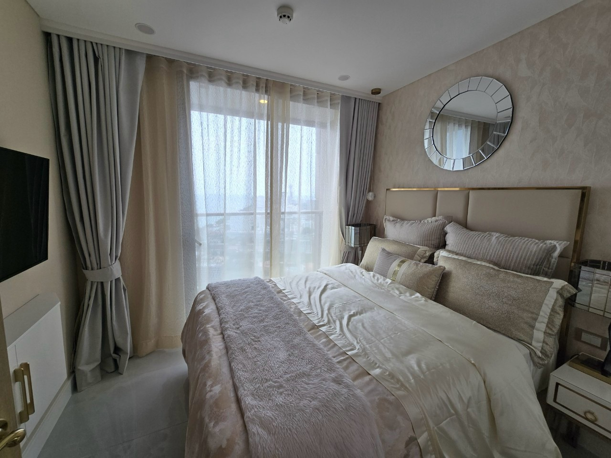 For SaleCondoPattaya, Bangsaen, Chonburi : Condo Copacabana Beach Jomtien size 29 square meters, 36 floors, zone C, Thai quota, new room, 1 hand, Nong Prue Subdistrict, Bang Lamung District Chon Buri Province