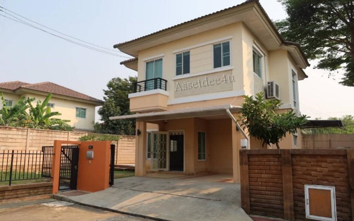 For RentHouseRama5, Ratchapruek, Bangkruai : Single House Ratchaphruek Rama 5 AH318 rental house for rent in the back of the Rim Ratchaphruek Rama 5 near Central