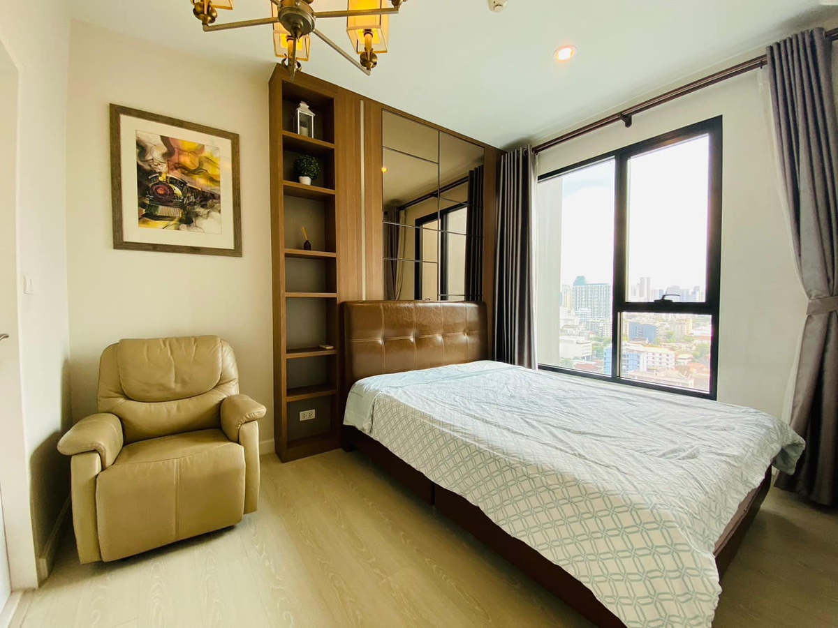 For RentCondoRama9, Petchburi, RCA : 📢FOR RENT/SALE & GT; The Niche Pride Thonglor - Petchaburi & GT; & GT; Beautiful room at the cover, ready to approach Krungthep Hospital, Soi Son, Research, Floor 36, complete furniture with electrical appliances #LV-MO1491