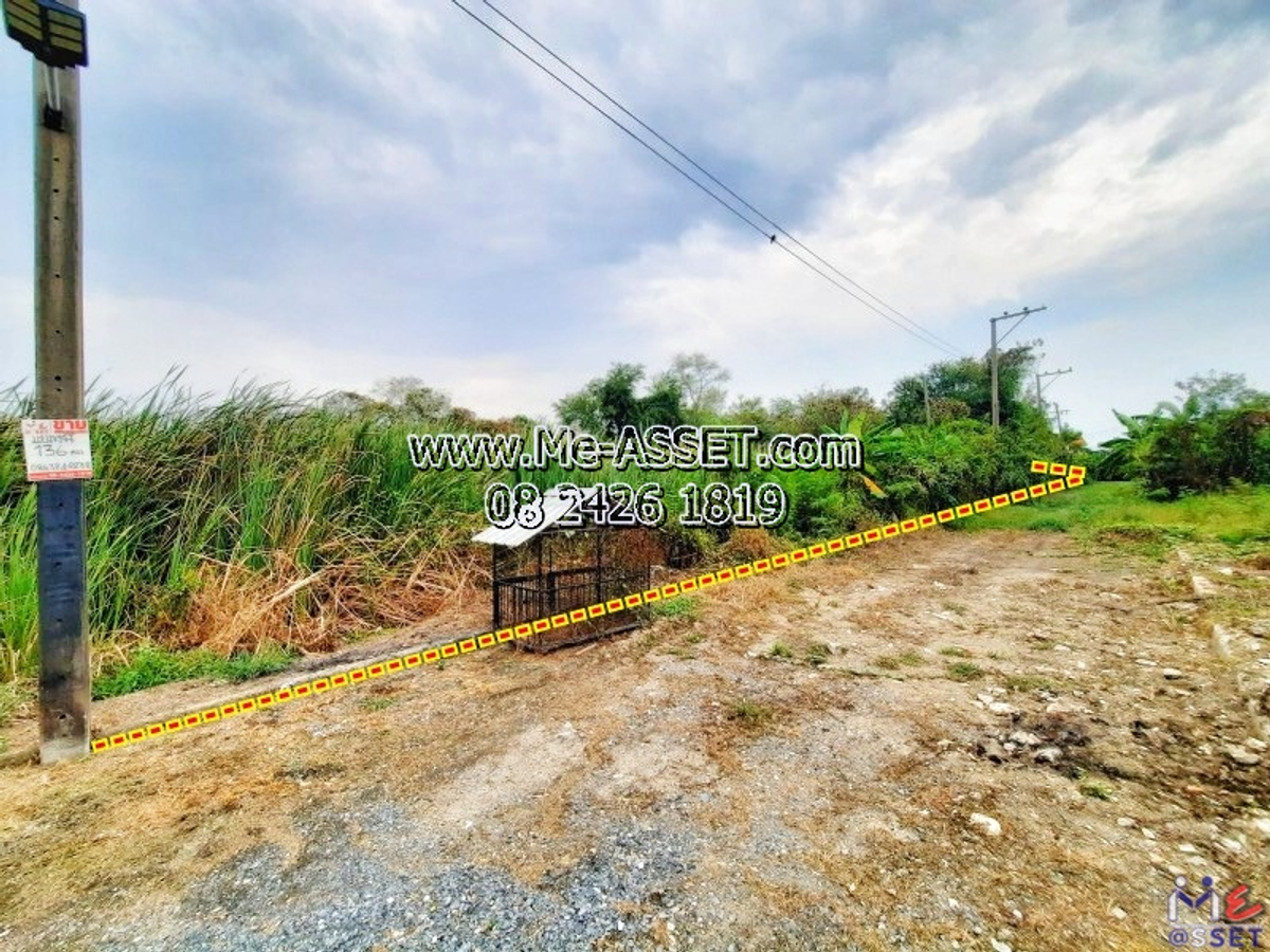 For SaleLandPhutthamonthon, Salaya : Land for sale in Phutthamonthon Sai 3 Borommaratchachonnani, Thammasop Thawi Watthana Pavilion: Premwadee Village, Junction 6-14-4-2: 136 Wah: Code NN-91389