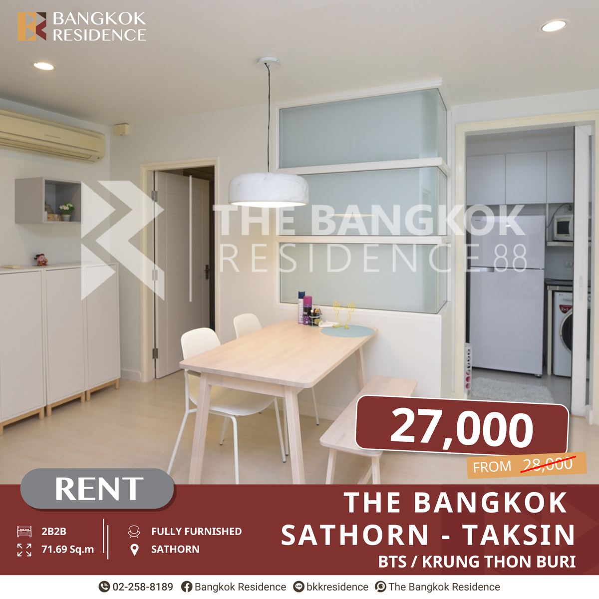 For RentCondoWongwianyai, Charoennakor : Prime Location in the Charoenkrung Area, The Bangkok Sathorn-Taksin near BTS Krung Thon Buri