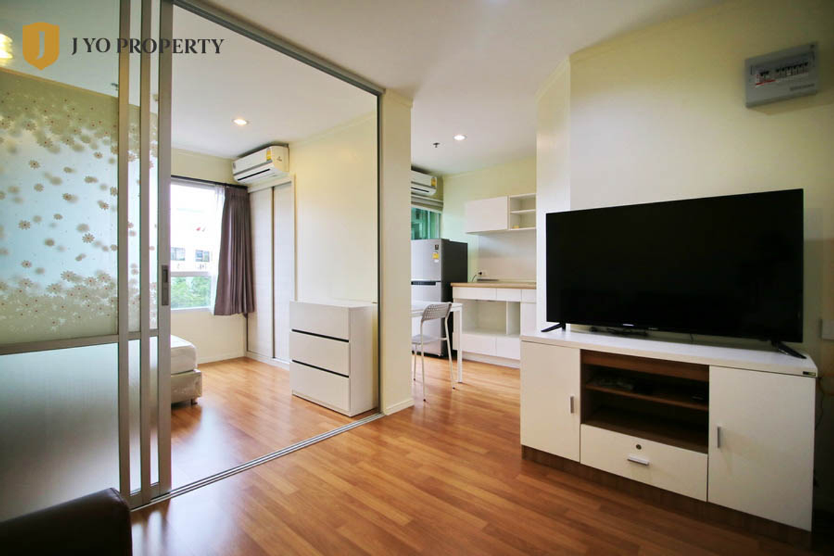 For RentCondoRama9, Petchburi, RCA : JY -R0152 - Lumpini Park Rama 9 - Ratchada - Size 26 sq.m., Bedroom, 1 bathroom, 4th floor