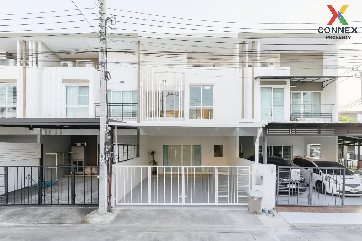 For SaleTownhomeRattanathibet, Sanambinna : For Sale Townhouse/Townhome  , City Sense Rattanathibet - Liang Mueang Non , wide frontage , newly renovated , Talat Khwan , Mueang Nonthaburi , Nonthaburi , CX-117201