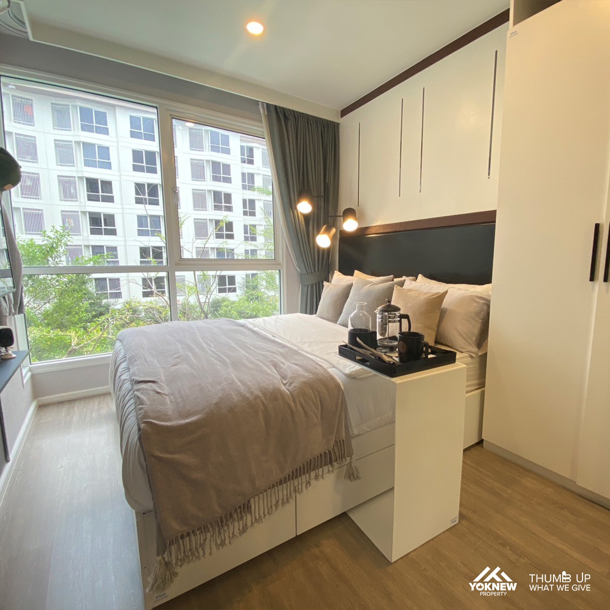 For SaleCondoKasetsart, Ratchayothin : Blue Phahonyothin 35 🏢 Hot promotion! Free transfer fee + full furniture💥 New condo near Major Ratchayothin, just a short walk away!