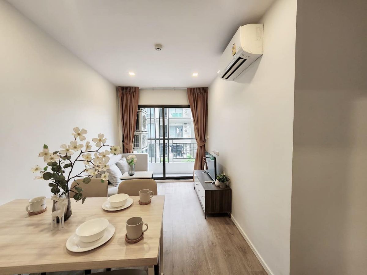 ให้เช่าคอนโดอ่อนนุช อุดมสุข : 📢FOR RENT>> The Nest Sukhumvit 64>> 🌈วิวสระว่ายน้ำ เฟร์นิเจอร์ตกแต่งครบ พร้อมเครื่องใช้ไฟฟ้า ชั้น 4 ใกล้ BTS อุดมสุข #LV-MO1497