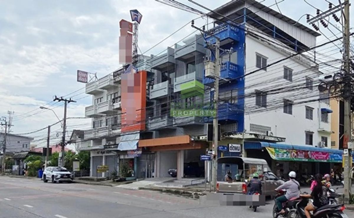 For SaleShop HouseBangna, Bearing, Lasalle : Commercial building for sale in Sukhumvit 107, area 92.60 sq.w., newwill, new trading location, office, office, office