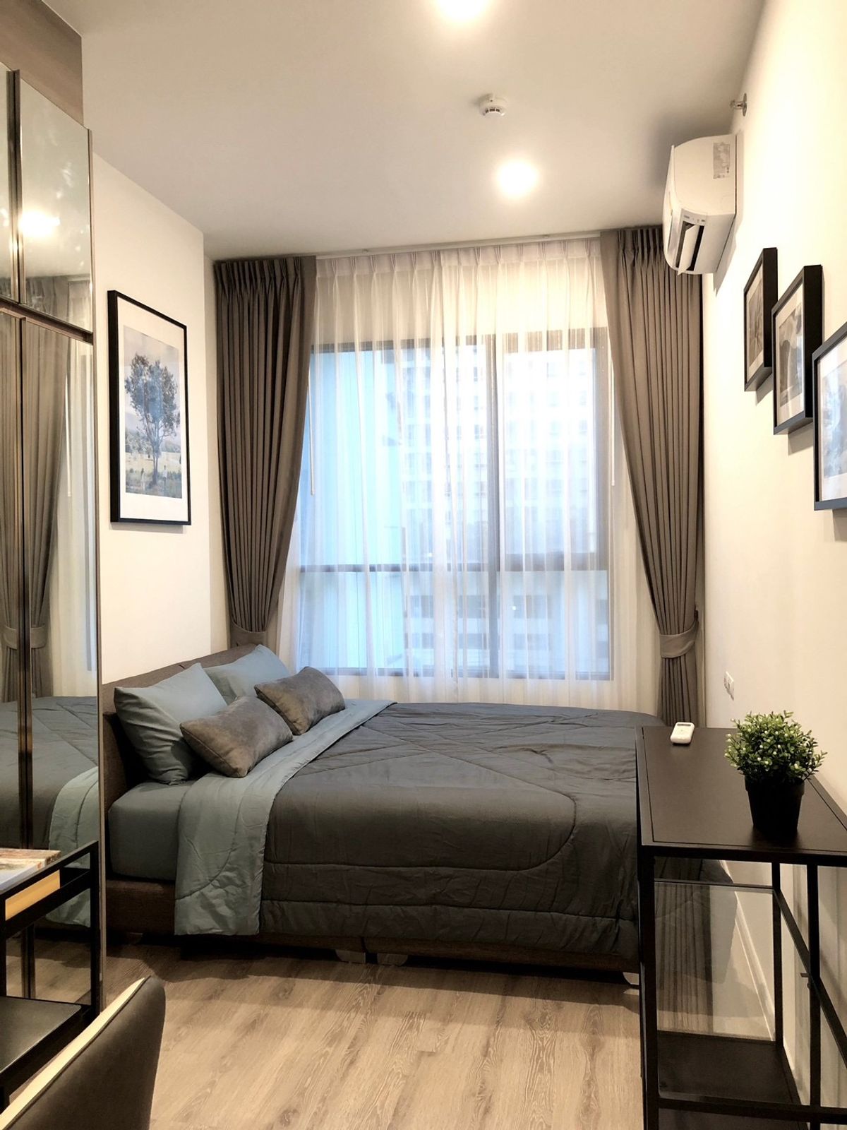 For RentCondoRamkhamhaeng, Hua Mak : Condo for rent, Knightsbridge Collage Ramkhamhaeng, beautiful room, special price (owner released by himself)