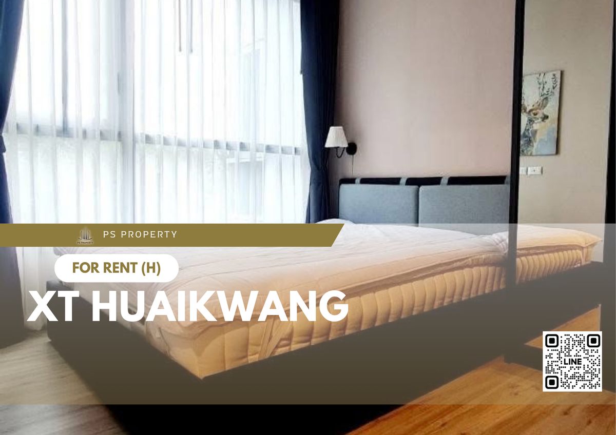 For RentCondoRatchadapisek, Huaikwang, Suttisan : For rent ✨ XT Huaikwang ✨ Furniture and electrical appliances near MRT