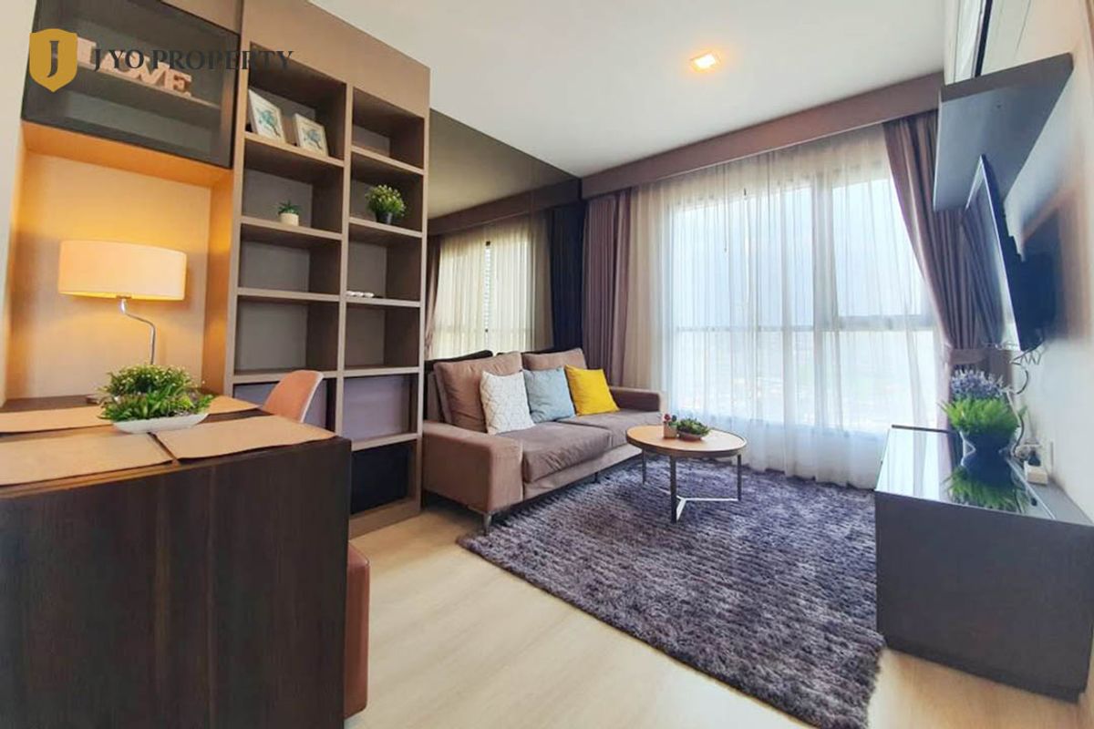 For RentCondoOnnut, Udomsuk : JY -R3387 - Rental Life Sukhumvit 48 - Size 55 sq.m., 2 bedrooms, 1 bathroom, floor 11