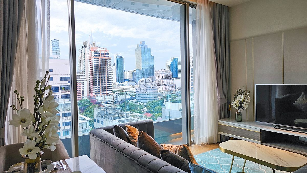 For RentCondoSilom, Saladaeng, Bangrak : 🌟 Luxury Living at Saladaeng One | Prime Location Near BTS & Amp; MRT 🚆