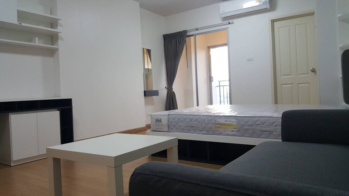 For RentCondoBang Sue, Wong Sawang, Tao Pun : ** Rental Condo Supalai Vernda Ratchawipha-Prachachuen Studio room size 31 sqm. Floor 12A 9000 baht/month