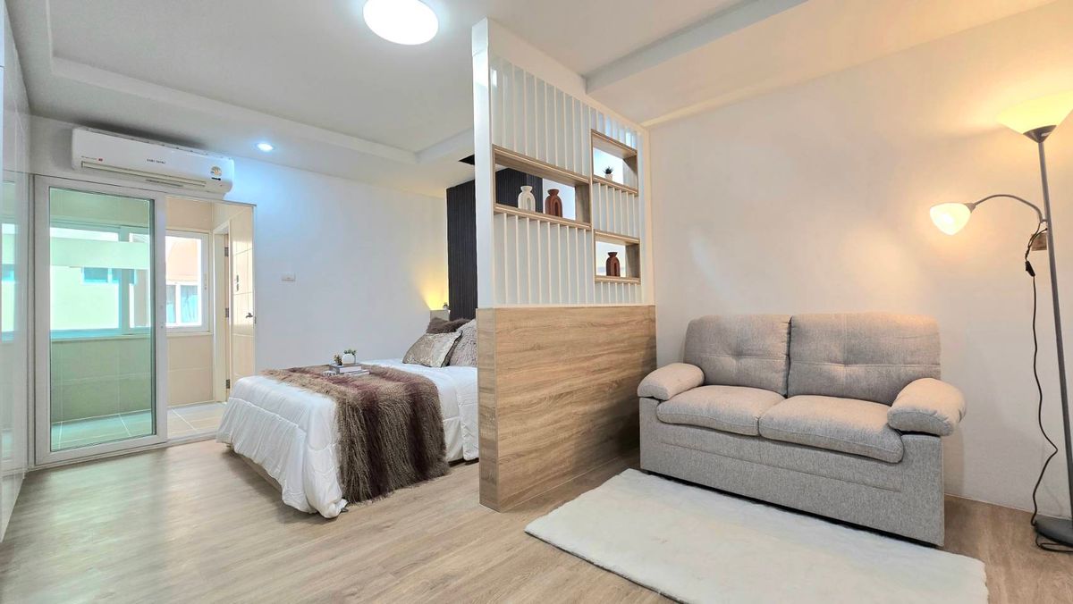 For SaleCondoRatchadapisek, Huaikwang, Suttisan : Happy Condo Ratchada 18, beautiful room, complete with