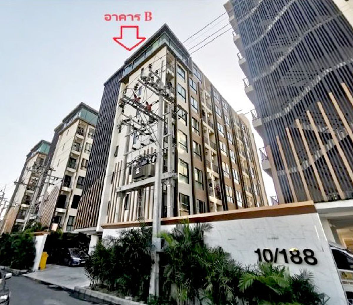 For SaleCondoRama 2, Bang Khun Thian : Modern Condo The Forest Rama 2 on the Bang Khun Thian Road, convenient to travel near Rama 2 Road, just 500 meters near Central 5 minutes to complete facilities.