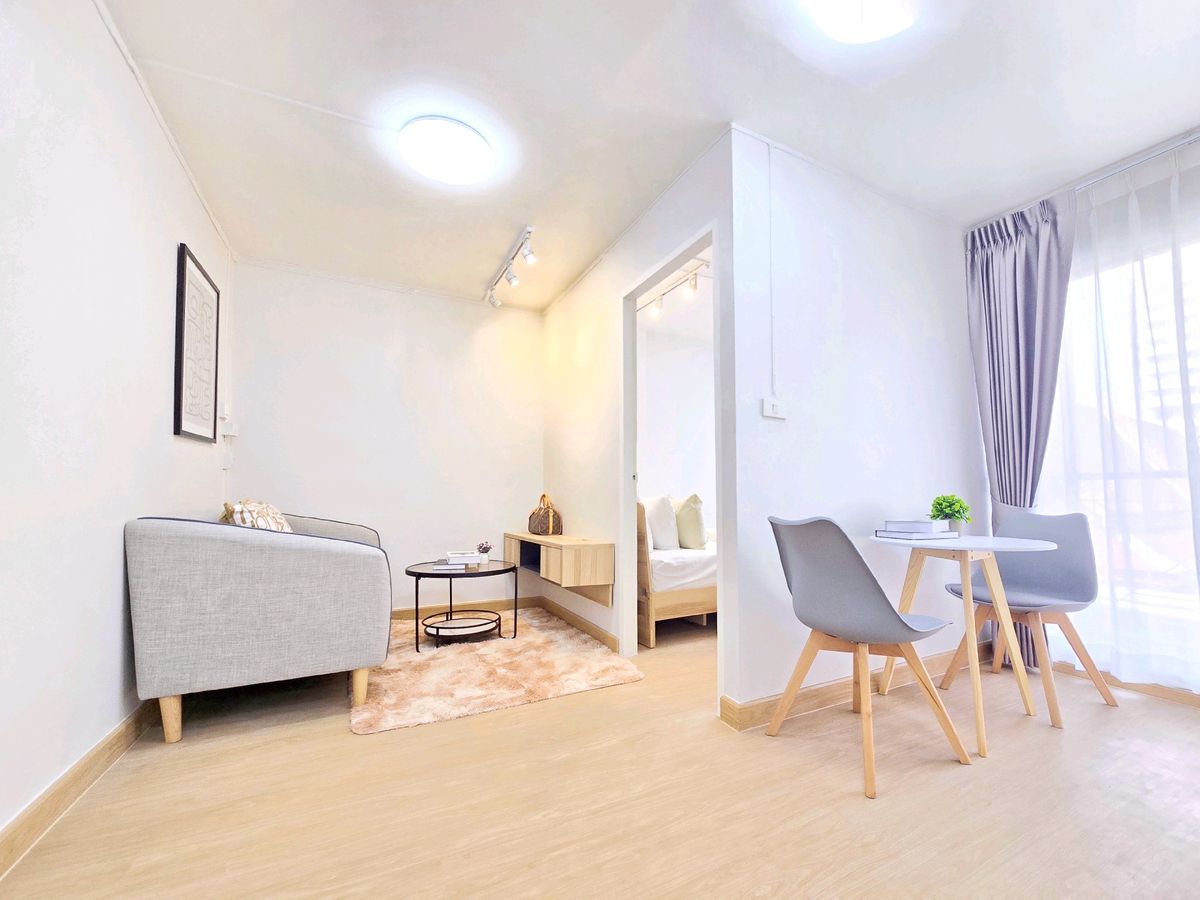 For SaleCondoSeri Thai, Ramkhamhaeng Nida : 《2 bedrooms》 installments start 3,500 Near Bang Kapi BTS Askan Place