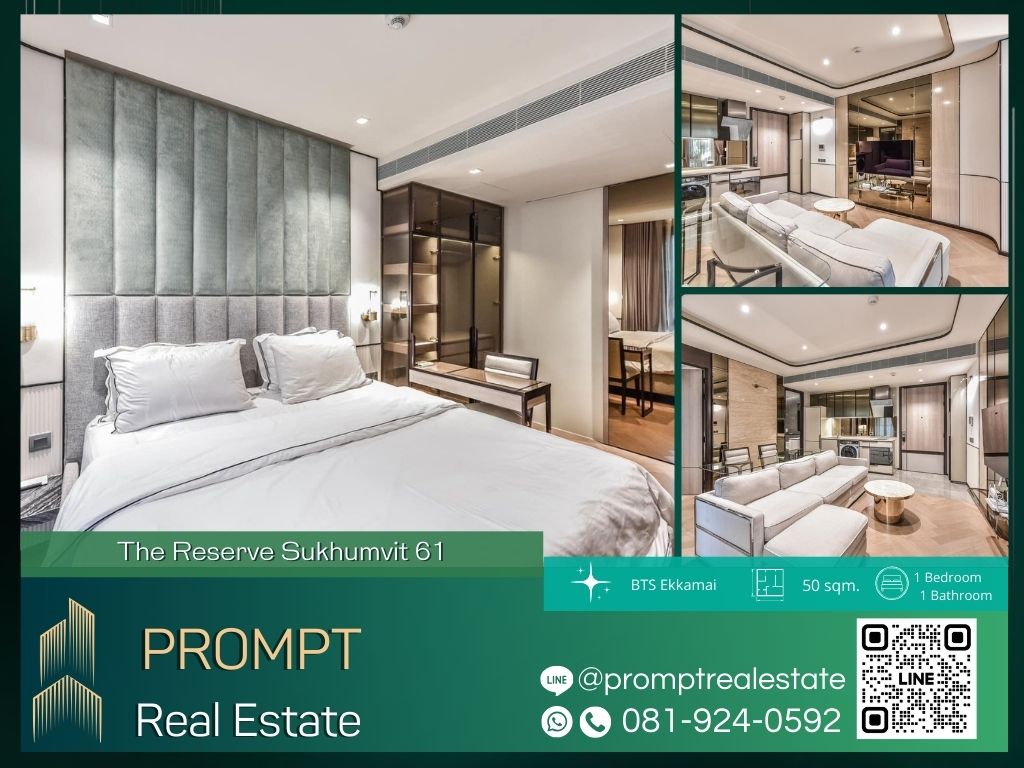 For RentCondoSukhumvit, Asoke, Thonglor : ST12647 - The Reserve Sukhumvit 61 :  เดอะ รีเซิร์ฟ สุขุมวิท 61