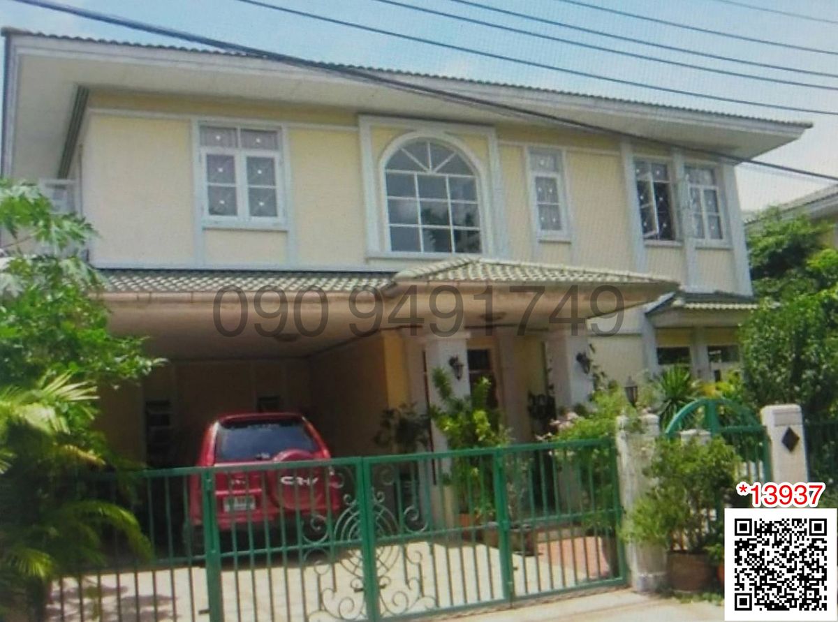 For RentHouseLadprao, Central Ladprao : Rent a 2 -story house, Lat Phrao 1 Village, near Chic Republic