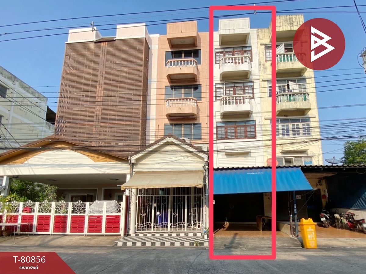 For SaleShop HouseMin Buri, Romklao : 4 -story commercial building for sale, area of ​​20 square wah, Min Buri, Bangkok