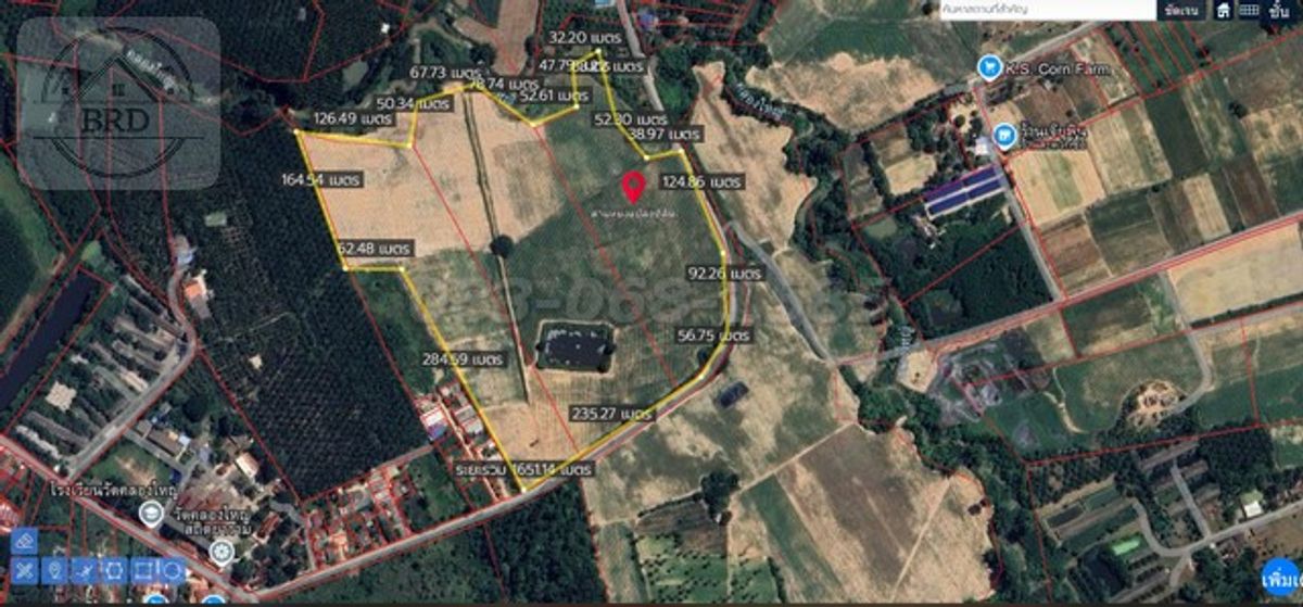 For SaleLandSriracha Laem Chabang Ban Bueng : Land for sale in Nong Yai, Nong Irun (an area of ​​80-0-88 rai, sells 1 million per rai, totaling 80 million) Nong Irun, Ban Bueng District, Chon Buri Province