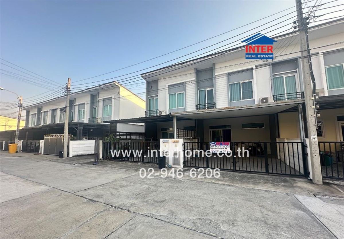 For SaleTownhomeVipawadee, Don Mueang, Lak Si : 2 -story townhouse 21.2 sq.w., Casa City Village Don Mueang-Sri Saman Soi 10, Vibhavadi Road, Don Mueang District, Bangkok