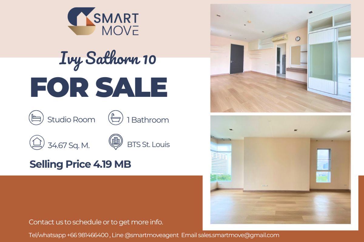 For SaleCondoSathorn, Narathiwat : 🔥 For rent !! 🔥 Code C20221200403 .......... Ivy Sathorn 10, Studio room, 1 bathroom, north, high class, decorated partially, special price !! 📣📣