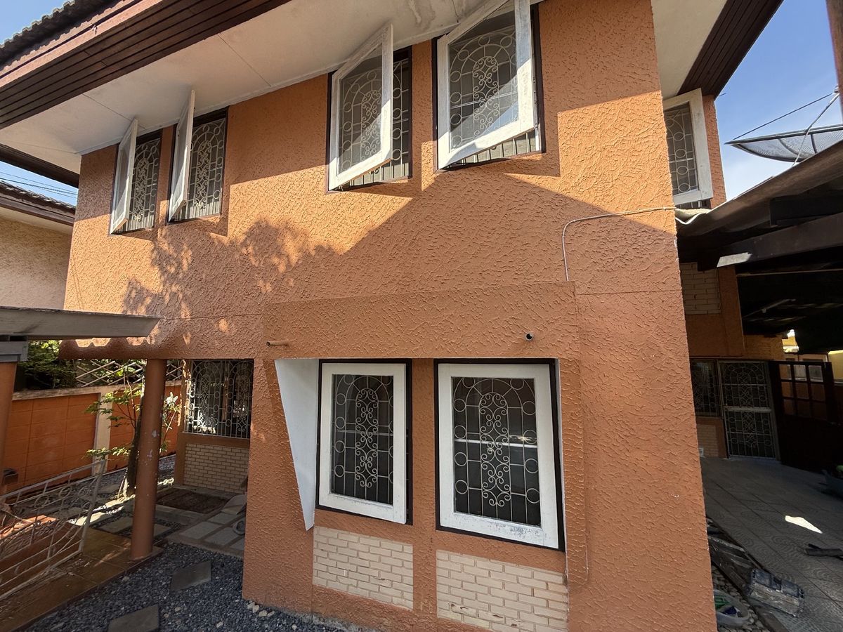 For RentHouseMin Buri, Romklao : For rent ❗️ 2-story detached house 🏠 Sammakorn University, Ramkhamhaeng 110-112 (in the end of March)
