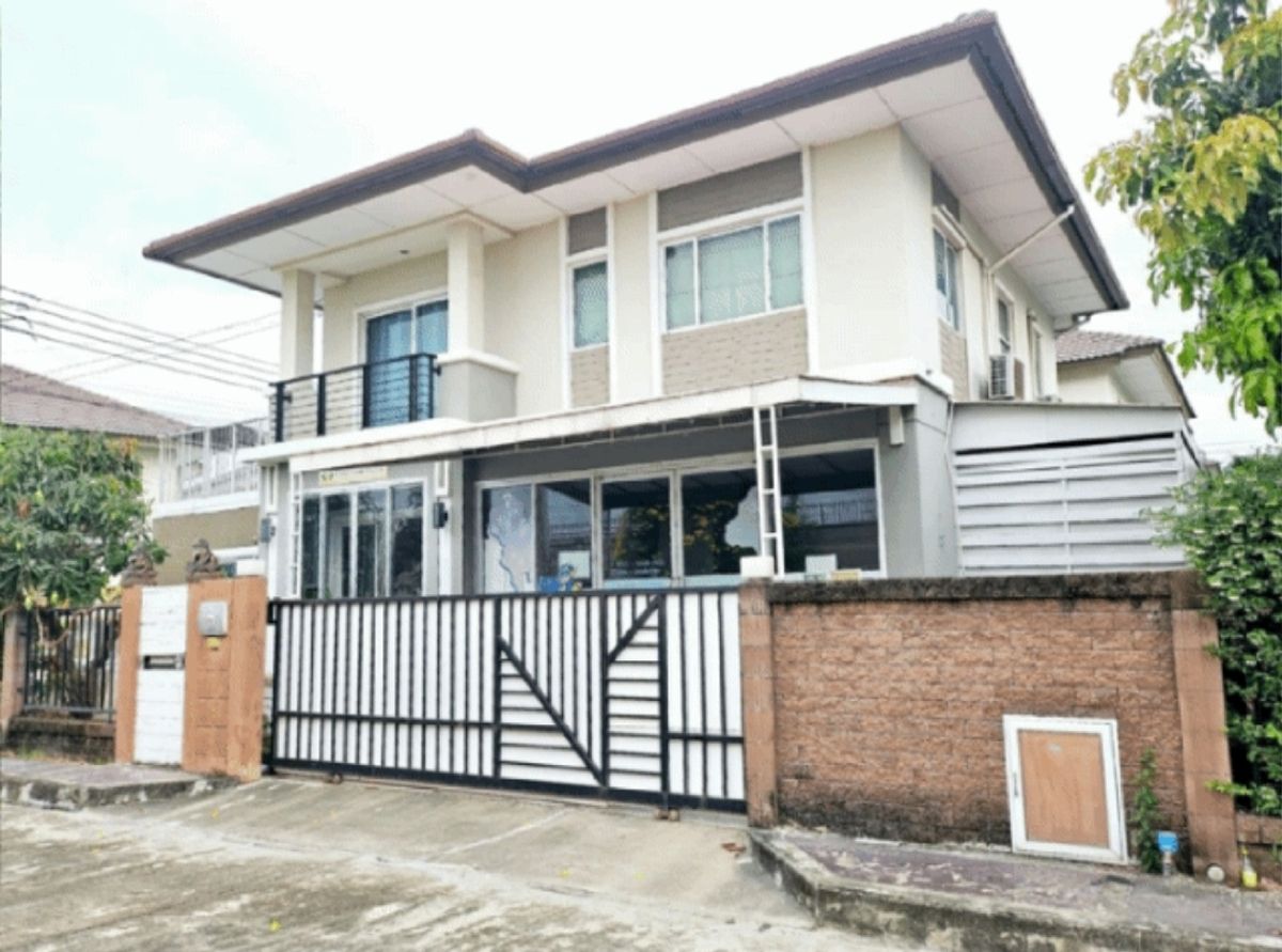 For SaleHouseSamut Prakan,Samrong : Selling very cheap !! 2-story house, 55 square meters, The Platon Srinakarin-Nam Daeng, 3 bedrooms, 3 bathrooms, 5.5 million baht