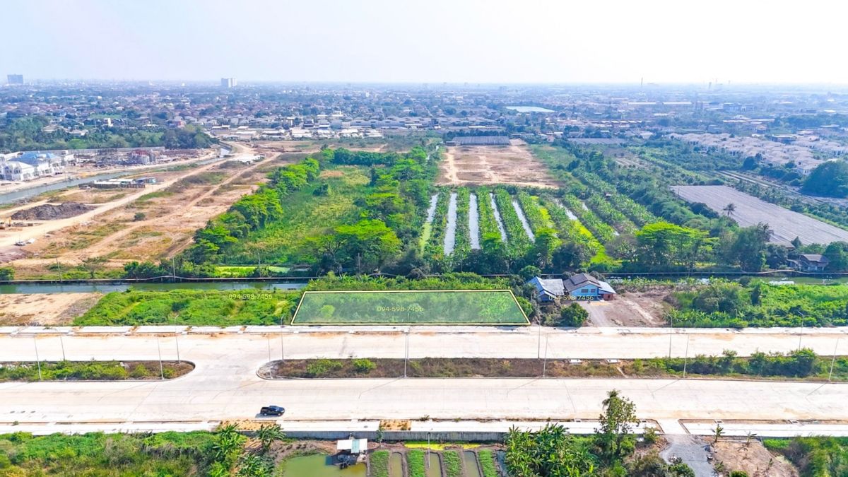 For SaleLandPhutthamonthon, Salaya : Land for sale 698 sq.wah, Phra Thep Sai Road, Phutthamonthon Sai 2