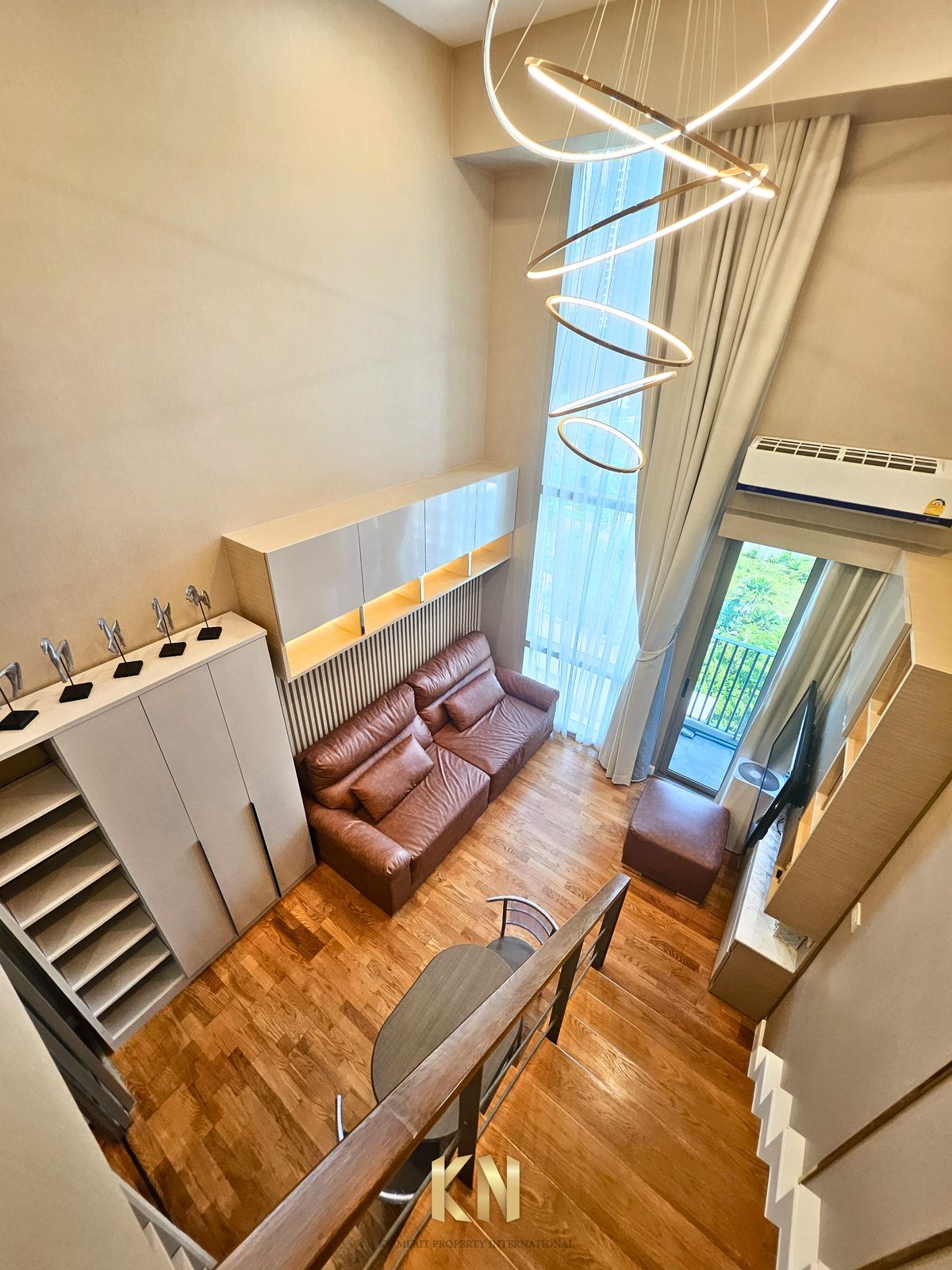 For RentCondoSukhumvit, Asoke, Thonglor : Ideo Morph38, 2 -story Duplex Duplex Condo, Size 34 sqm.