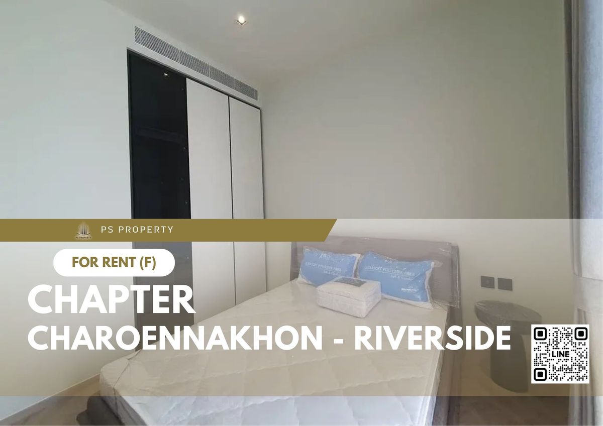 For RentCondoWongwianyai, Charoennakor : Rent 🔥 Chapter Charoennakhon - Riverside 🔥 Furniture and electrical appliances near BTS Krung Thon Buri