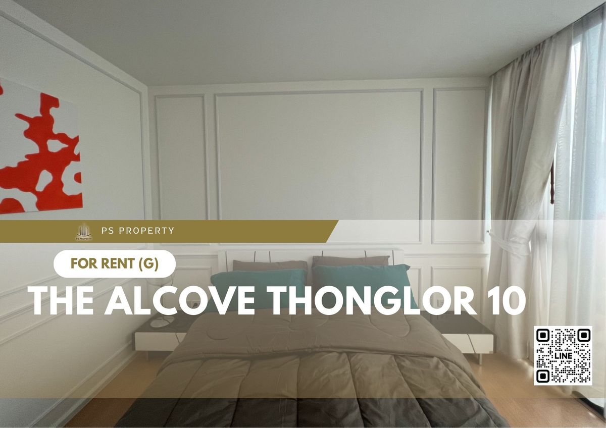 For RentCondoSukhumvit, Asoke, Thonglor : For rent ✨ The Alcoove Thonglor 10 ✨ Furniture and electrical appliances near Ekkamai BTS