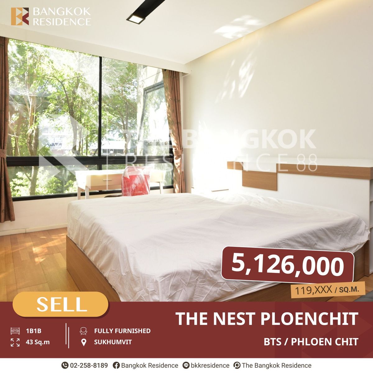 ขายคอนโดวิทยุ ชิดลม หลังสวน : The Nest Ploenchit ลงทุนสุดคุ้มค่า บนทำเล World Class ใกล้ BTS เพลินจิต