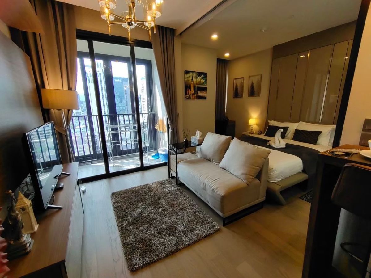 For RentCondoSukhumvit, Asoke, Thonglor : Ashton Asoke / living area 34 sq.m.