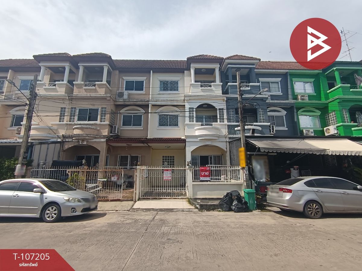 For SaleTownhomeBang Sue, Wong Sawang, Tao Pun : Townhouse for sale Manthira Village Romklao Housing 78 Bangkok