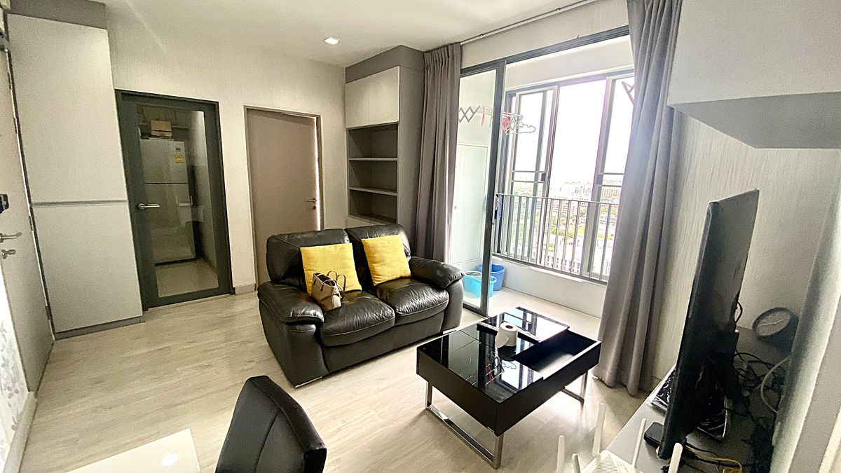 ให้เช่าคอนโดอ่อนนุช อุดมสุข : 2 bed 1 bath 48 sqm condo at Ideo Mobi Sukhumvit 81 for rent 30,000THB per month, Onnut BTS station