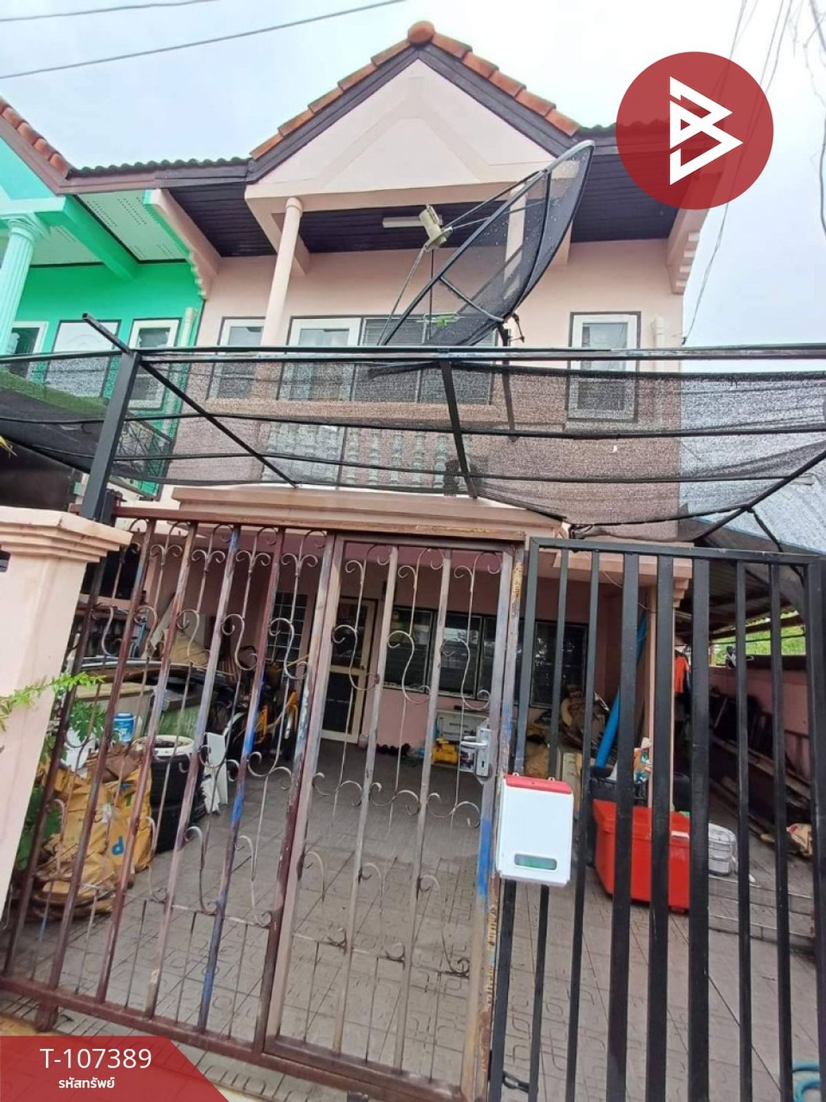 For SaleTownhomeSamut Prakan,Samrong : Townhouse for sale Rom Yen Niwet Suksawat Village, Phra Samut Chedi, Samut Prakan