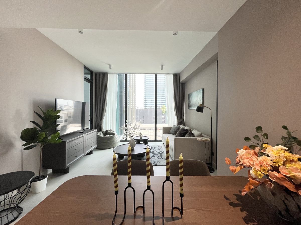 For RentCondoSathorn, Narathiwat : For rent, 🐶🐱 Luxury pet-friendly condo, 2-bedroom suite at TAIT Sathorn 12, near St. Louis BTS