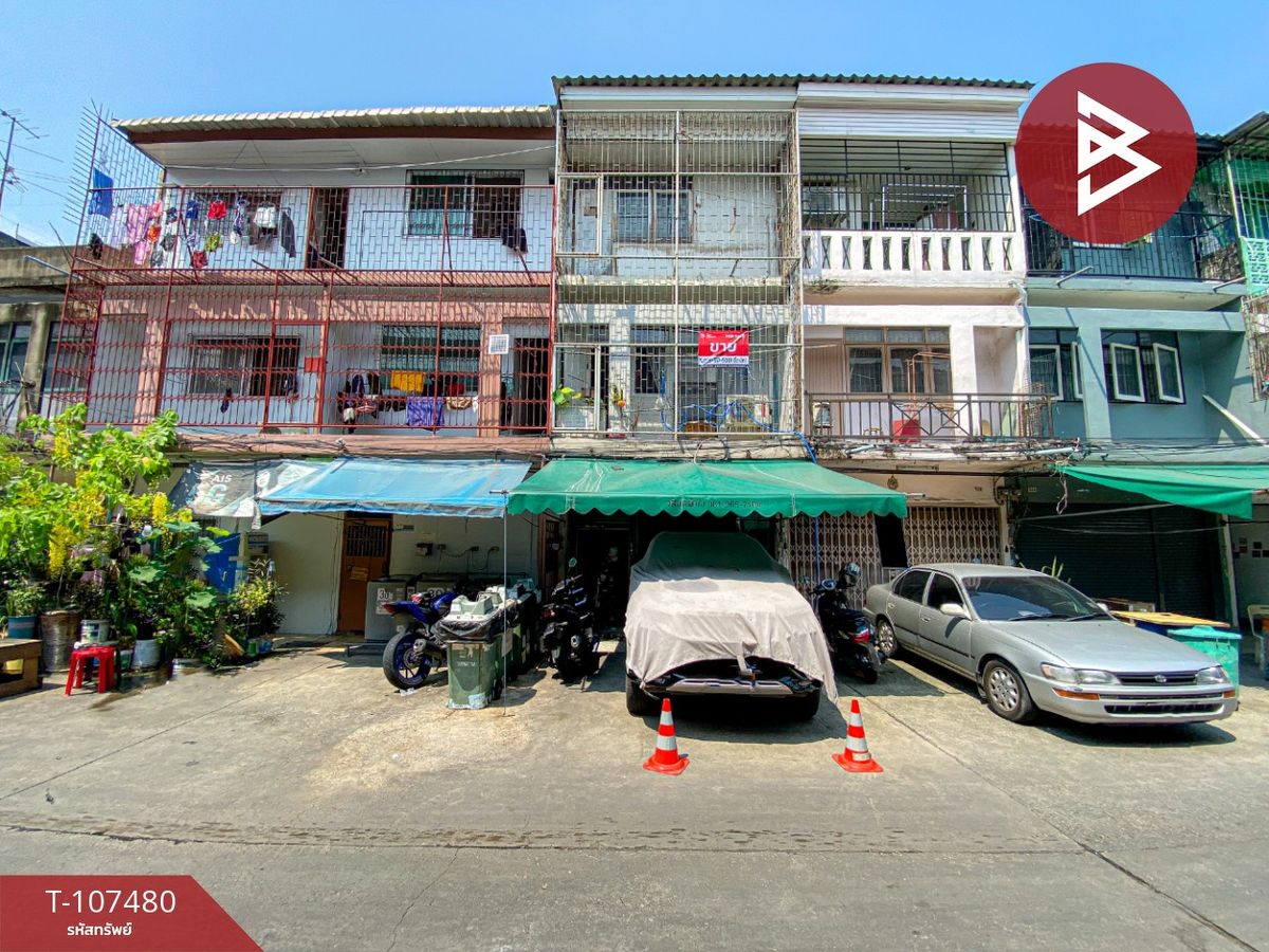 For SaleTownhomeLadprao101, Happy Land, The Mall Bang Kapi : 3 -story townhouse for sale, area 15.9 square wah, Bang Kapi, Bangkok