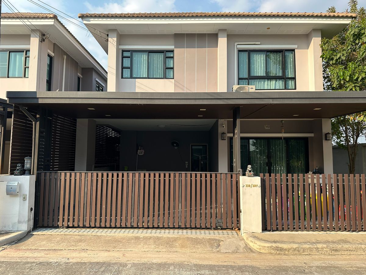 For SaleHouseNonthaburi, Bang Yai, Bangbuathong : 🏡 Urgent sale !!! Detached house, Lat Pla Duk Temple, good location.