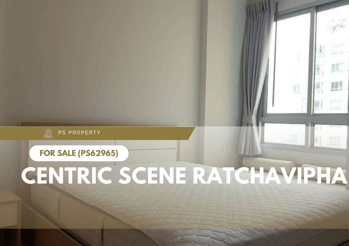 For SaleCondoKasetsart, Ratchayothin : Urgent sale ✨ Centric Scene Ratchavipha ✨ Convenient transportation near MRT Wongsawang (PS62965)