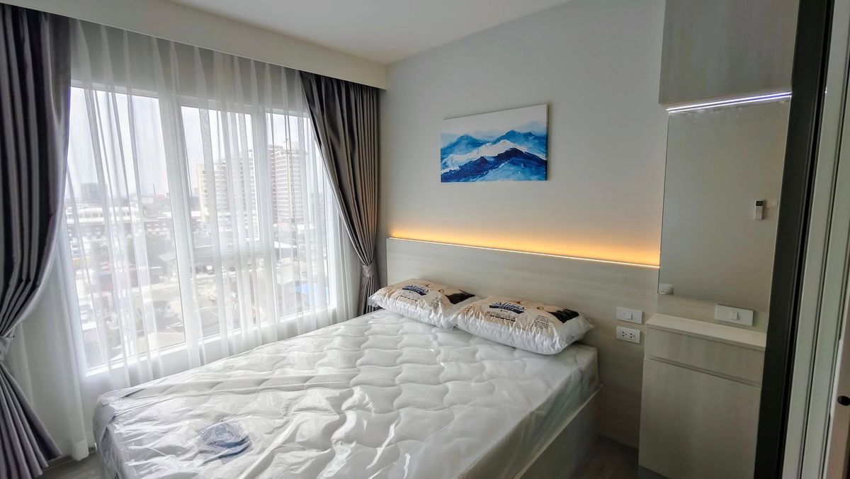 ให้เช่าคอนโดบางนา แบริ่ง ลาซาล : 🔹Condo For Rent | Regent Home Bangna  | 28 Sq.m | 1 Bed 1 Bath | 11,000 thb.