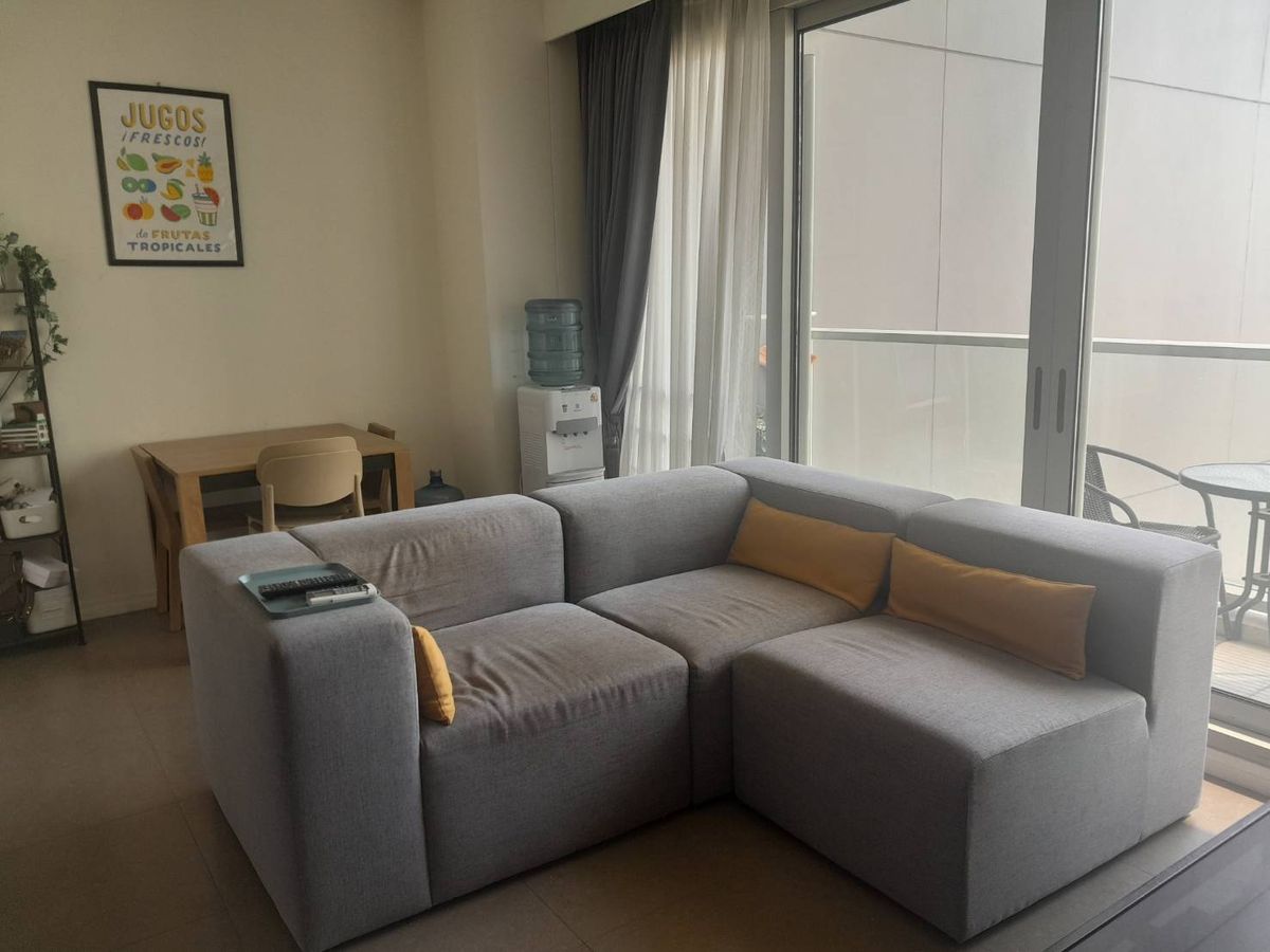 For RentCondoWongwianyai, Charoennakor : Condo for rent, shady atmosphere, The River Condominium 1 Bedroom for Rent